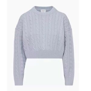 NWT ARITZIA Sunday Best Peggy Cropped Sweater